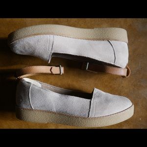Timberland Platform Slip On w/ ankle straps